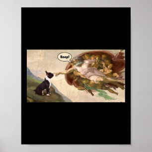 Der Snoot der französischen Bulldogge-Bulldogge Poster