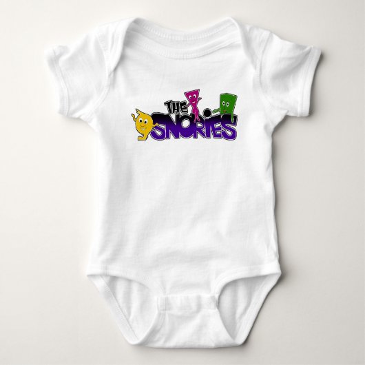 Der Snories Baby-Einteiler Baby Strampler (Vorderseite)