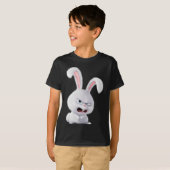 Der Snowball-Rabbit-Design-T - Shirt (Vorne ganz)