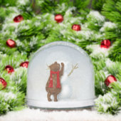 Der Snowbear Niedlich Baby Bear Winter Schneekugeln (Weihnachten)