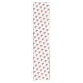 Der Snowbird Flamingo Kurzer Tischläufer (Vorderseite)