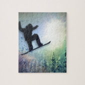 Der Snowboarder: Luft Puzzle (Vertikal)