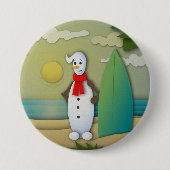 Der Snowman-Button im Sommer Button (Vorderseite)