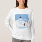 Der Snowman Long Sleeve T for Women von JML T-Shirt (Vorderseite)