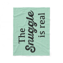 Der Snuggle ist die wirklichen aquamarinen weißen