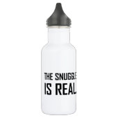 Der Snuggle ist wirklich Edelstahlflasche (Links)