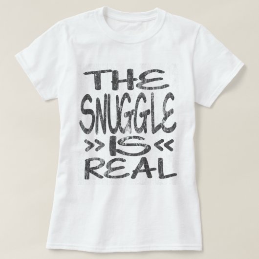 Der Snuggle ist wirklicher DS T-Shirt (Design vorne)