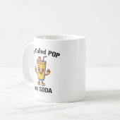 Der so genannte Pop nicht Soda Kaffeetasse (Vorderseite Links)