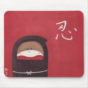 Der Socken-Affe Ninja Mousepad