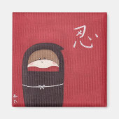 Der Socketmonkey Ninja Magnet (Vorne)