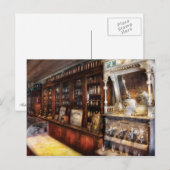 Der Sodabrunnen vor Ort Postkarte (Vorne/Hinten)