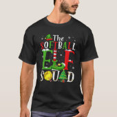 Der Softball Elf Squad Match Softball Player Xm T-Shirt (Vorderseite)
