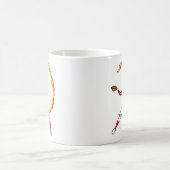 Der Softball-Krug der Frauen Kaffeetasse (Mittel)