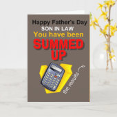 Der Sohn des Vaters auf dem Rechtsweg Karte (Gelbe Blume)