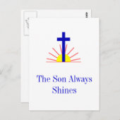 Der Sohn scheut immer Postkarte (Vorne/Hinten)