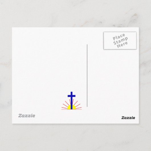 Der Sohn scheut immer Postkarte (Rückseite)