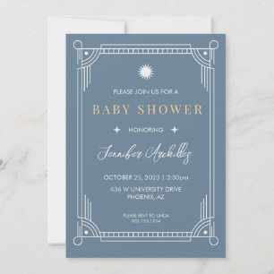 Der Sohn   Tarot Baby Dusche Einladung