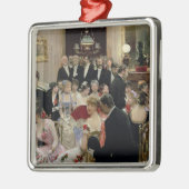 Der Soiree, c.1880 Ornament Aus Metall (Links)