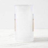 Der Soldat durch Frederic Remington Mattglas Bierglas (Mittel)