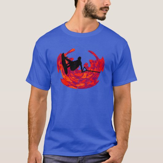 DER SOLIDE WAKEBOARDER T-Shirt (Vorderseite)