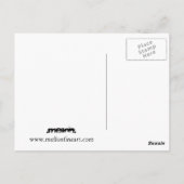 der Solistin Postkarte (Rückseite)