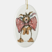 Der Soloist Keramik Ornament (Rechts)