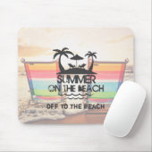 Der Sommer am Strand | PERSONALISIERT Mousepad (Mit Mouse)