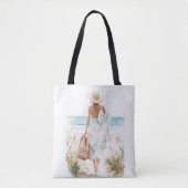 Der Sommer am Strand Tasche (Vorderseite)