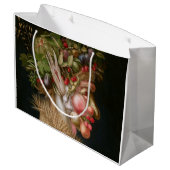Der Sommer, Arcimboldo Große Geschenktüte (Rückseite Schrägansicht)