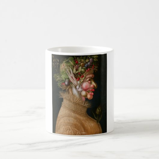 Der Sommer, Arcimboldo Kaffeetasse (Mittel)