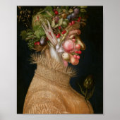 Der Sommer, Arcimboldo Poster (Vorne)