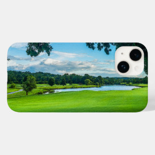 Der Sommer auf dem Golfplatz Case-Mate iPhone 14 Hülle