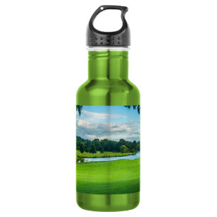 Der Sommer auf dem Golfplatz Edelstahlflasche
