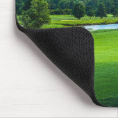 Der Sommer auf dem Golfplatz Mousepad (Ecke)