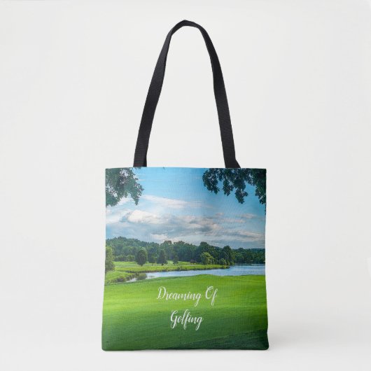 Der Sommer auf dem Golfplatz Tasche (Vorderseite)