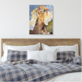 Der Sommer aus der Saison Leinwanddruck (Insitu (Schlafzimmer))
