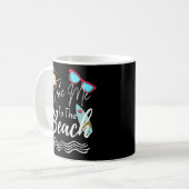 Der Sommer bringt mich an den Strand Kaffeetasse (Vorderseite Links)