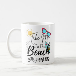 Der Sommer bringt mich an den Strand Kaffeetasse