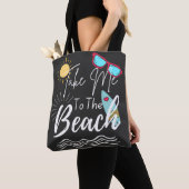 Der Sommer bringt mich an den Strand Tasche (Von Nahem)