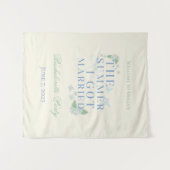 Der Sommer, den ich Verheiratet Got - die Küstenbr Wandteppich (Vorderseite (Horizontal))