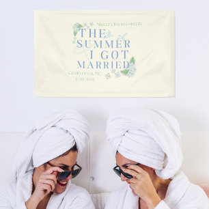 Der Sommer, den ich Verheiratet Got - Küsten-Bache Banner