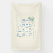 Der Sommer, den ich Verheiratet Got - Küsten-Bache Banner (Vertikal)