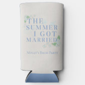 Der Sommer, den ich Verheiratet Got - Küsten-Bache Selters Dosenkühler (Vorderseite)