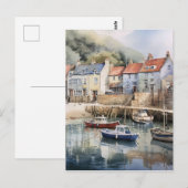 Der Sommer direkt am Meer Postkarte (Vorne/Hinten)