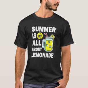 Der Sommer dreht sich um das Getränk der Limonade T-Shirt
