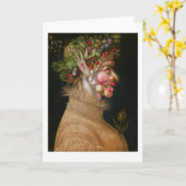 Der Sommer, Giuseppe Arcimboldo, 1573 Karte (Gelbe Blume)