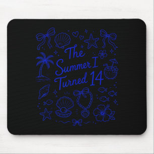 Der Sommer, in dem ich 14 wurde Tropical Beach Geb Mousepad