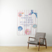 Der Sommer, in dem ich sechs und sieben wurde Wandteppich (Beispiel)