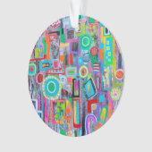 Der Sommer in der Stadt - Akrylorische Ornamente (Vorderseite)