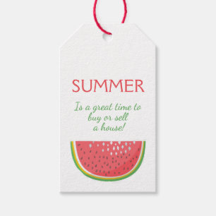 Der Sommer ist eine gute Zeit, um ein Haus zu verk Geschenkanhänger